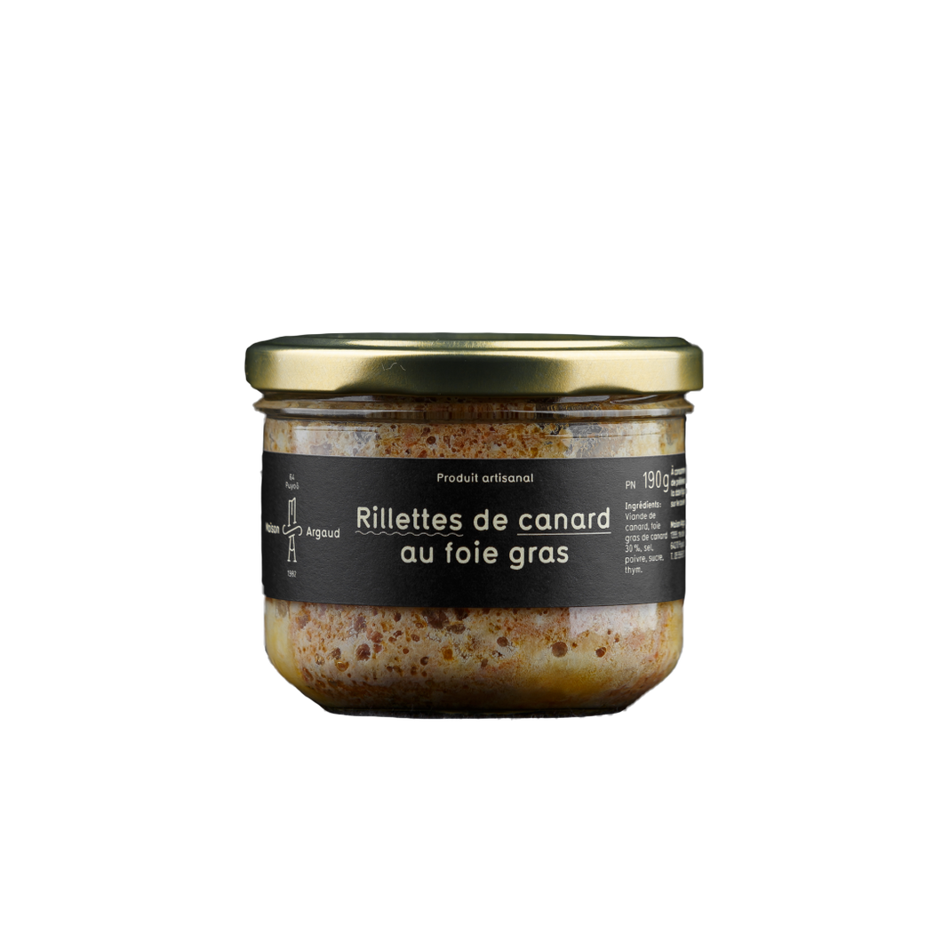 Rillettes de Canard Au Foie Gras